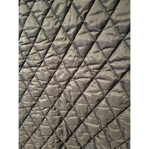 J.Crew Oarsman Quilted Vest Black White Lined Men’s S Made in Korea Nylon Vtg. - Picture 6 of 8